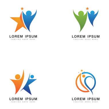 Yıldız başarısı insanlar logoyu ve sembolleri önemser