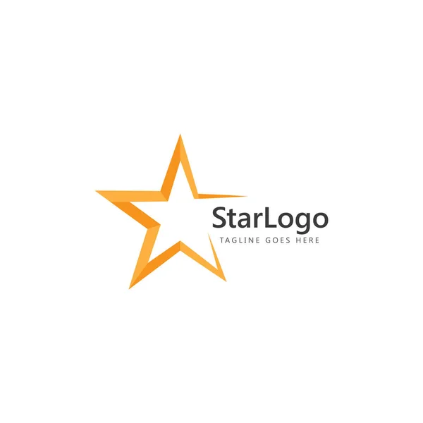 Estrela Abstrato Logotipo Ícone Vetor Modelo —  Vetores de Stock