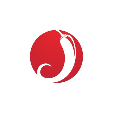 biber sıcak ve baharatlı yiyecek vektör logo tasarım ilham için Meksika mutfağı marka