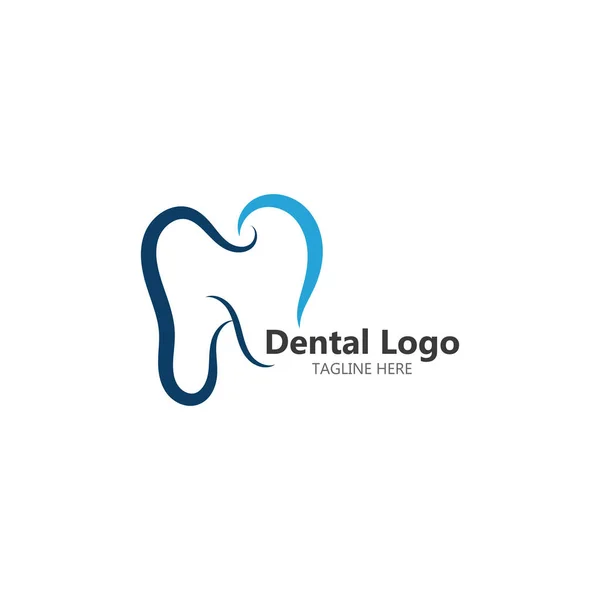 Векторный Шаблон Логотипа Зубной Помощи — стоковый вектор