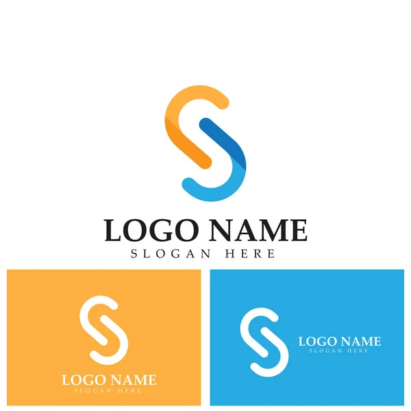 Logo Modelo Design Ícone Logotipo Letra — Vetor de Stock