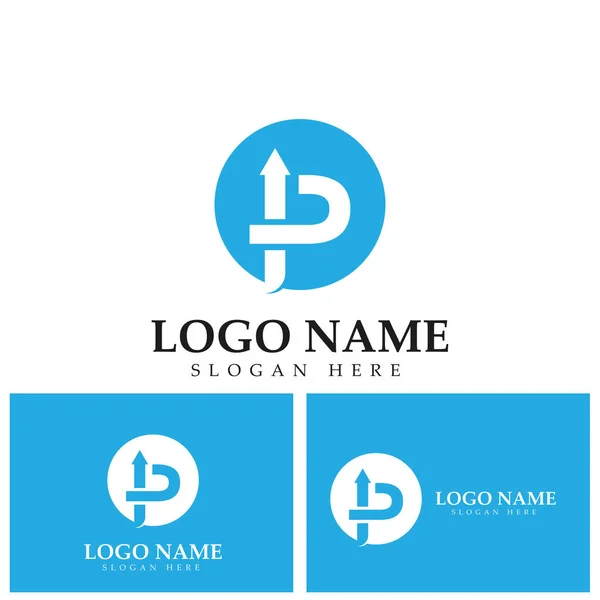 Letter Vector Logo Template Illustration Design Vector Eps — ストックベクタ