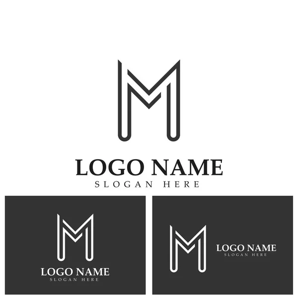 Letter Logo Icon Design Element Template — Stok Vektör