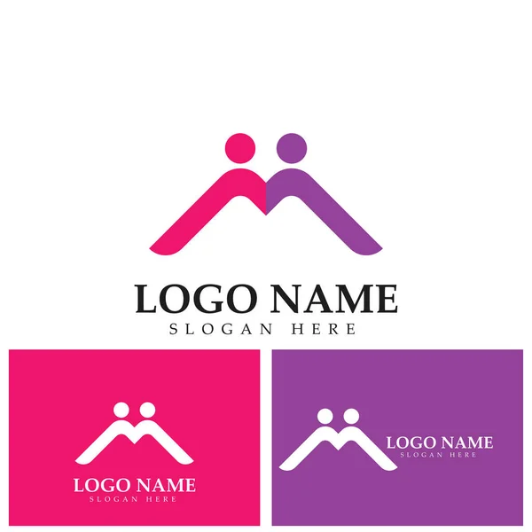 Letter Logo Icon Design Element Template — Vettoriale Stock