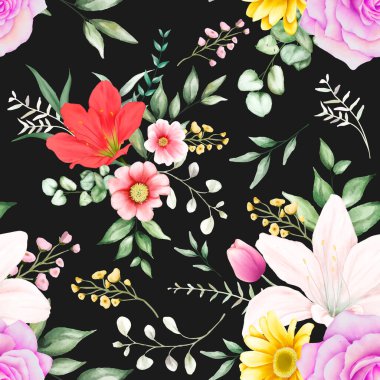 Kusursuz desen Güzel çiçek ve tasarım bırakır