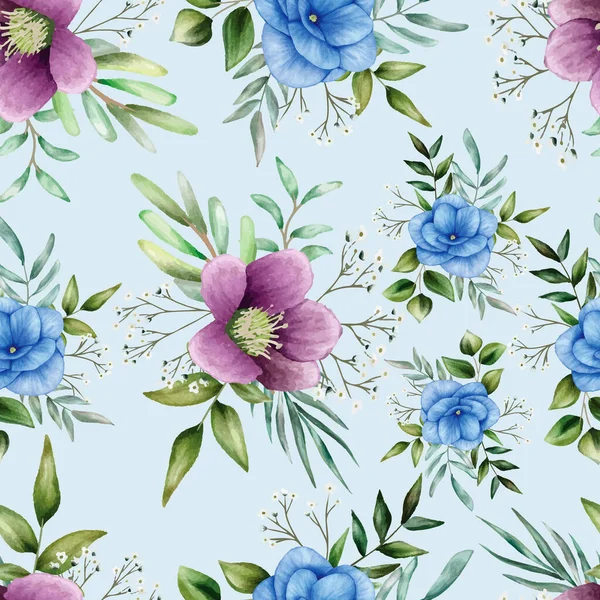 Zarif suluboya çiçekleri ve pürüzsüz desenler bırakıyor