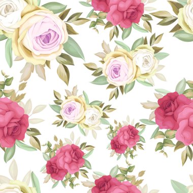 Güzel çiçekli el kusursuz desain desain çiziyor.