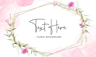 beautiful wild flower floral background