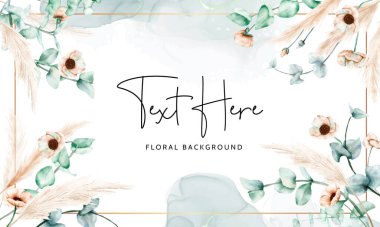 elegant vintage floral background design