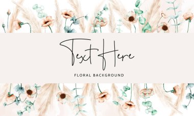 elegant vintage floral background design