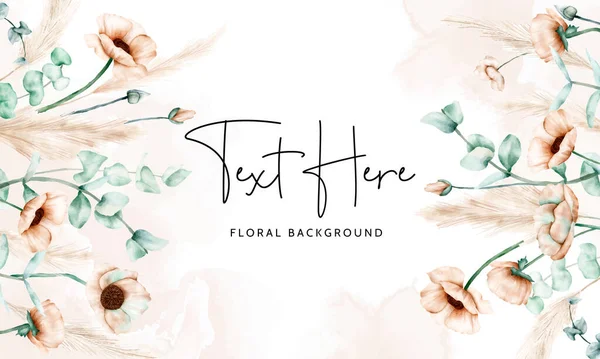 elegant vintage floral background design