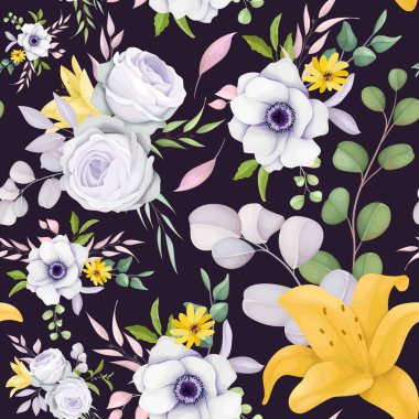 Çiçeksiz desenli güzel bir çelenk.