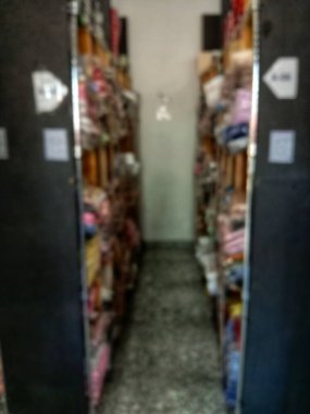 blurry picture of the situation in the warehouse