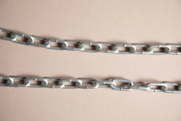 Metal Chain Table — Stock Photo, Image