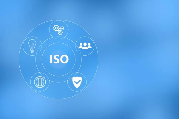 International Organization Standardization Iso — Stock Photo, Image