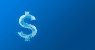 Web 'den sanal dolar simgesi