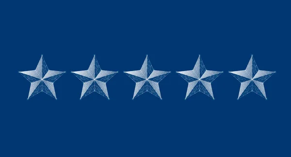 Star Rating Concept Stars Web — Stock Photo, Image