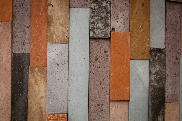 Forro Tiras Pedras Coloridas Como Fundo — Fotografia de Stock