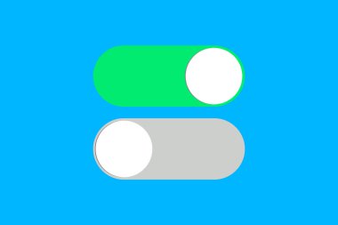 mobil anahtar gri ve yeşil