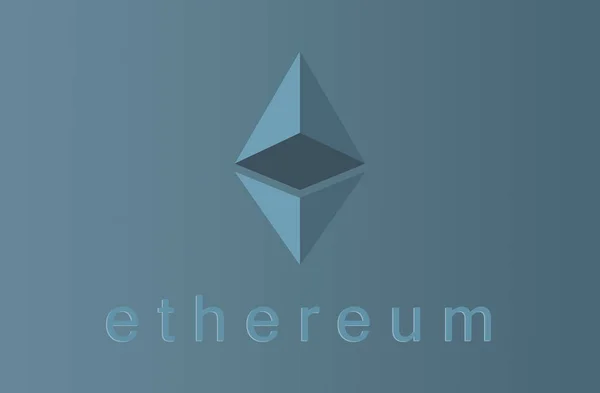 ปภาพสก ลเง นเสม Ethereum ลเง — ภาพถ่ายสต็อก