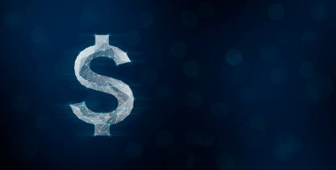 Bokeh arkaplanındaki ağdan dolar