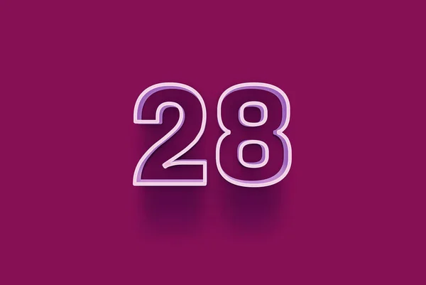 Number Isolated Purple Background Your Unique Selling Poster Promo Discount — Stock Photo, Image