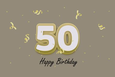 50 mutlu doğum günü tebrik kartı tasarımı