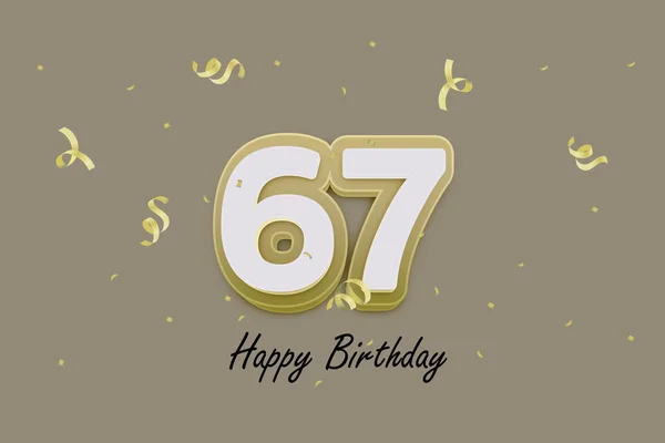 Happy Birthday Greeting Card Design — Stock Photo, Image