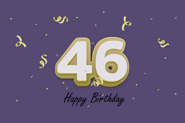 46张生日快乐贺卡的设计 — 图库照片