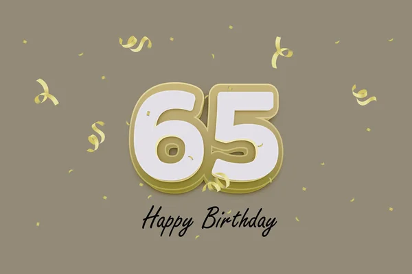 Happy Birthday Greeting Card Design — Stock Photo, Image