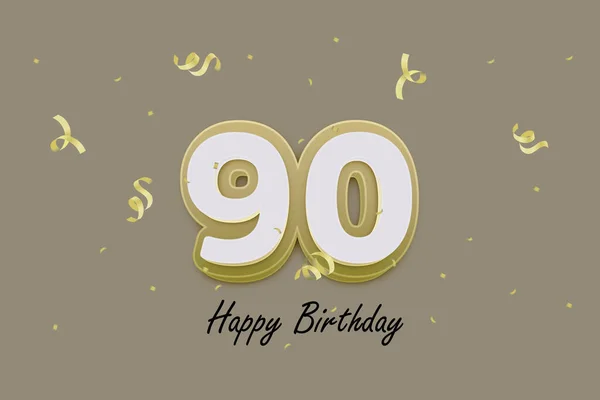 90枚のお誕生日おめでとうカードデザイン — ストック写真