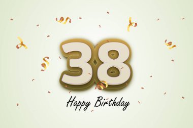 38 mutlu doğum günü tebrik kartı tasarımı