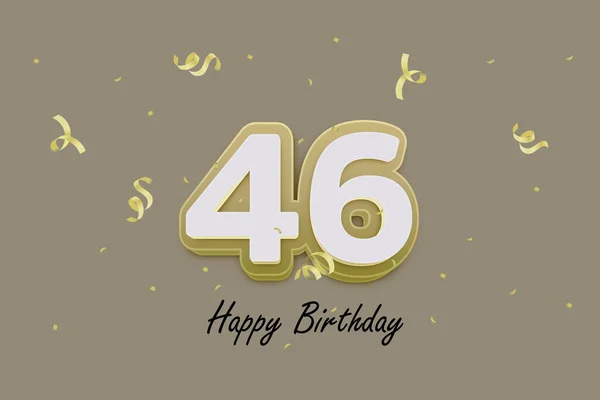 46张生日快乐贺卡的设计 — 图库照片