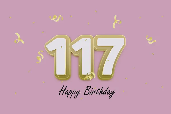 117 Feliz Cumpleaños Diseño Tarjetas Felicitación —  Fotos de Stock