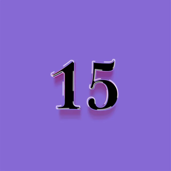 Ілюстрація Номерів Фіолетовому Фоні — стокове фото