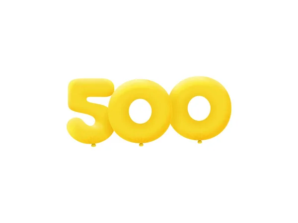 500 Знак Стилю Векторні Ілюстрації — стоковий вектор