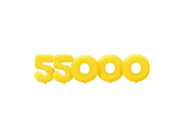 55000 3Dスタイルのサイン ベクトルイラスト — ストックベクタ