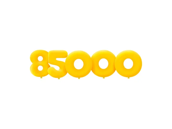 85000 Znak Stylu Wektor Ilustracji — Wektor stockowy