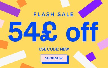 Flaş Satış afişi, 25 kilo indirimli tabela, vektör illüstrasyonu