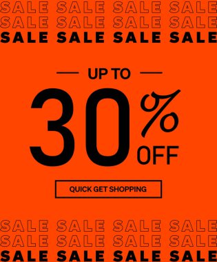 Alışveriş Günü Posteri 'nde% 30' a kadar indirim var. Ya da hediye kutulu afiş. Sosyal medya ve web sitesi için satış afişi şablonu tasarımı. Özel Satış Kampanyası ya da Terfi. Çabuk İndirim Al.