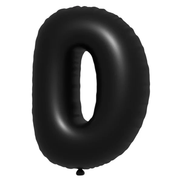 English Alphabet Letters Balloons Text Inflatable Helium Balloon Black Balloon — Stock Photo, Image