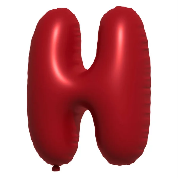 Englisches Alphabet Buchstaben Balloons Text Aufblasbarer Heliumballon Red Ballon Fonts — Stockfoto