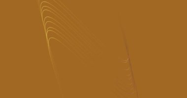 Dinamik üç boyutlu çizgileri olan soyut turuncu arkaplan