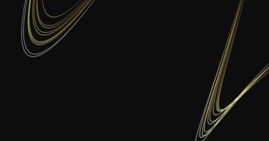 Dinamik bej, kahverengi üç boyutlu çizgileri olan soyut kahverengi arkaplan. Düzenleme için şablon