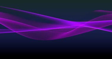 Dinamik mor 3D çizgileri olan soyut mor arkaplan. 3d hazırlayıcı