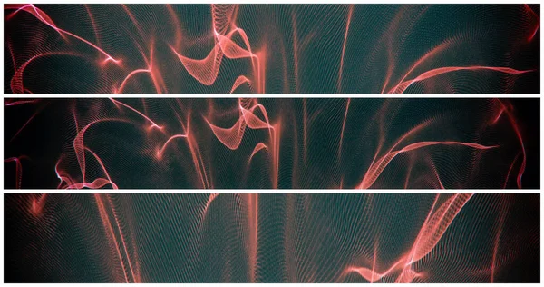 Червоний Чорний Абстрактний Барвистий Фон Гладкими Лініями Вогню Шаблони Листівок — стокове фото