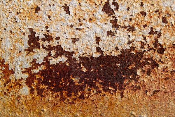 Fundo Ferrugem Ferro Velho Metal Textura Para Edição Foco Suave — Fotografia de Stock