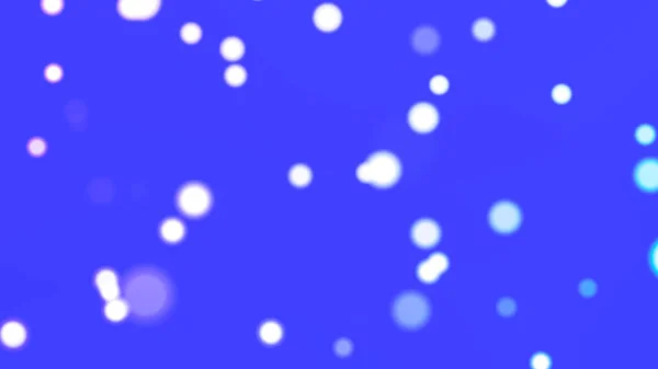 Blue Christmas Abstract Background Particles Bokeh Snow Stars Blue Background — Stock Photo, Image