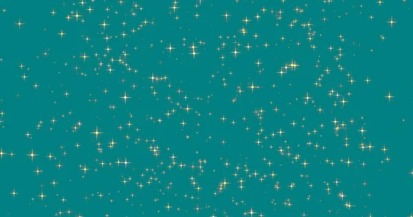 Μπλε Χριστούγεννα Αφηρημένο Φόντο Σωματίδια Bokeh Χιόνι Αστέρια Πράσινο Φόντο — Φωτογραφία Αρχείου