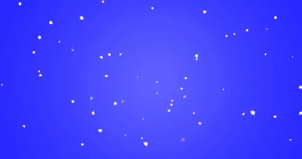 Blaue Weihnachten Abstrakter Hintergrund Mit Partikeln Von Bokeh Schnee Sternen — Stockfoto